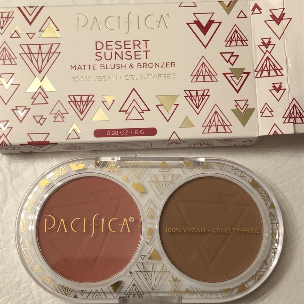 Pacifica blush and bronzer 5 for $25 makeup!